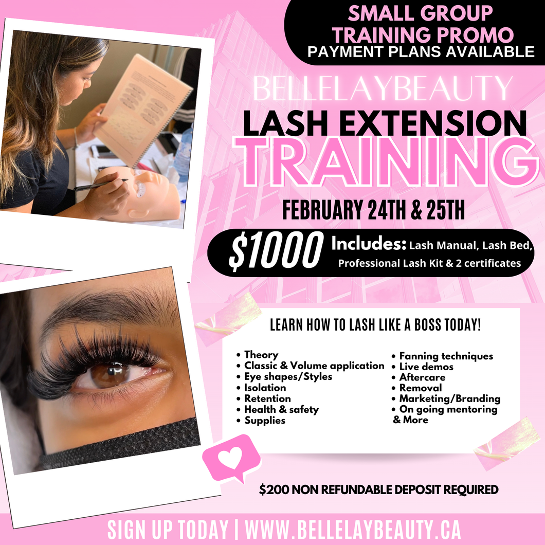 March Lash Training without lash bed